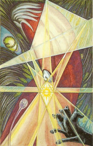 Crowley Tarot - IX Der Eremit