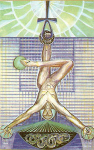 Crowley Tarot - XII Der Gehängte