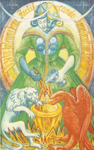 Crowley Tarot - XIV Die Kunst