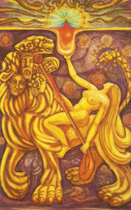 Crowley Tarot - XI Die Lust
