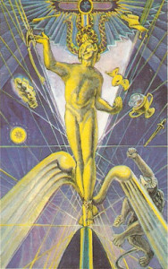 Crowley Tarot - I Der Magier