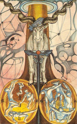 Crowley Tarot - XV Der Teufel