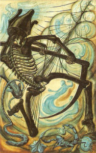 Crowley Tarot - XIII Der Tod