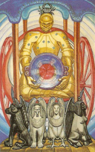 Crowley Tarot - VII Der Wagen